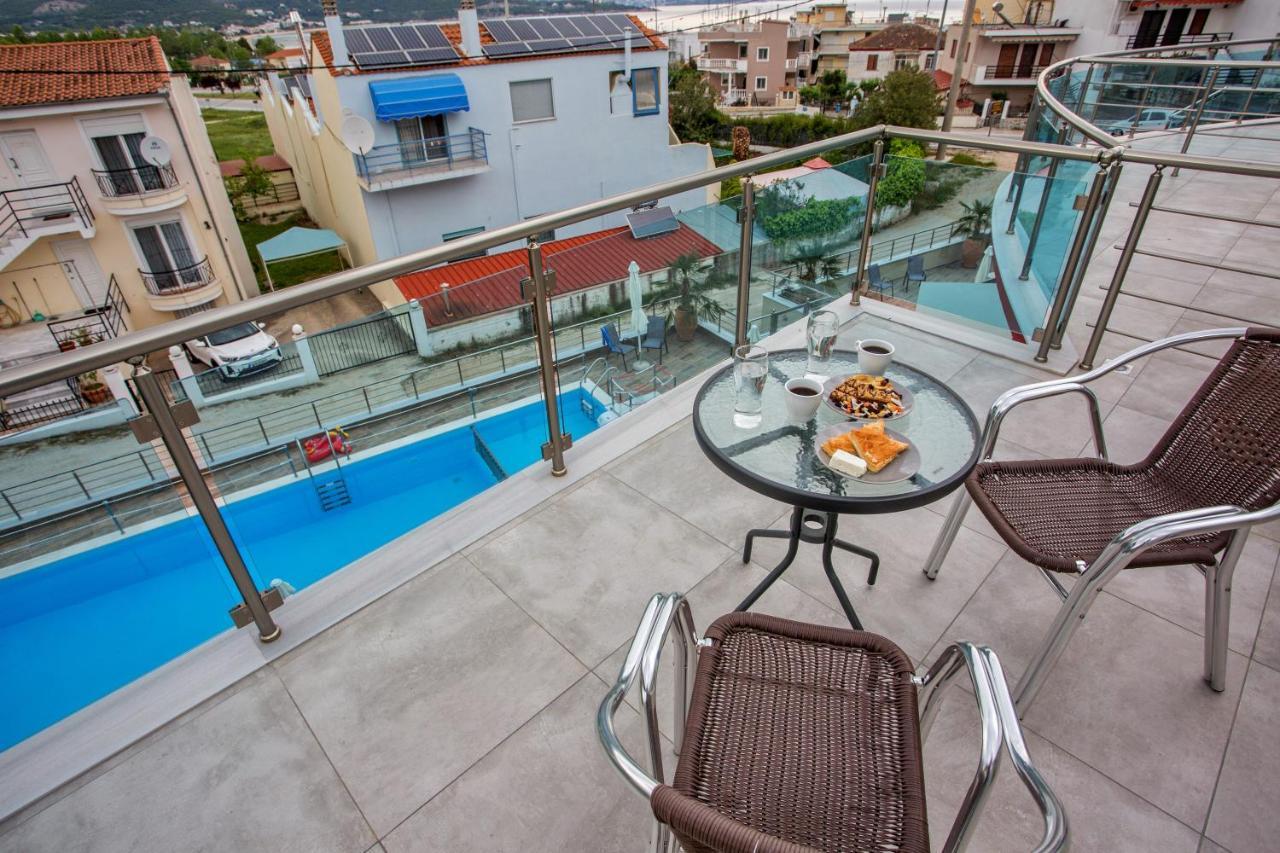 Rent House Diamond Apartment Nea Iraklitsa Bagian luar foto